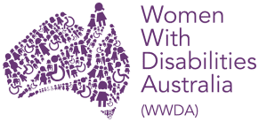 WWDA Logo, Carolyn Frohmeder Chief Executive Officer, Women with Disabilities Australia