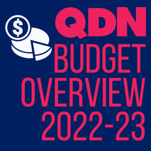 QDN Budget overview 2022 - 23