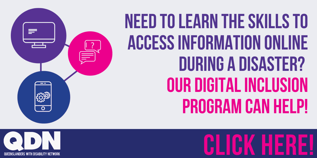 need to learn the skills to access information online during a disaster? Our digital inclusion program can help! Click here!