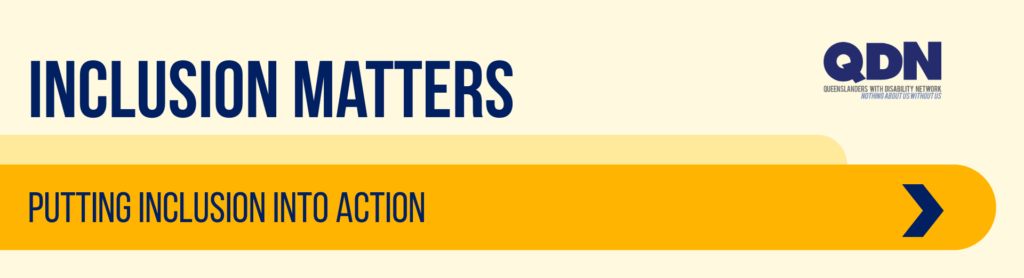 Inclusion matters, putting inclusion into action